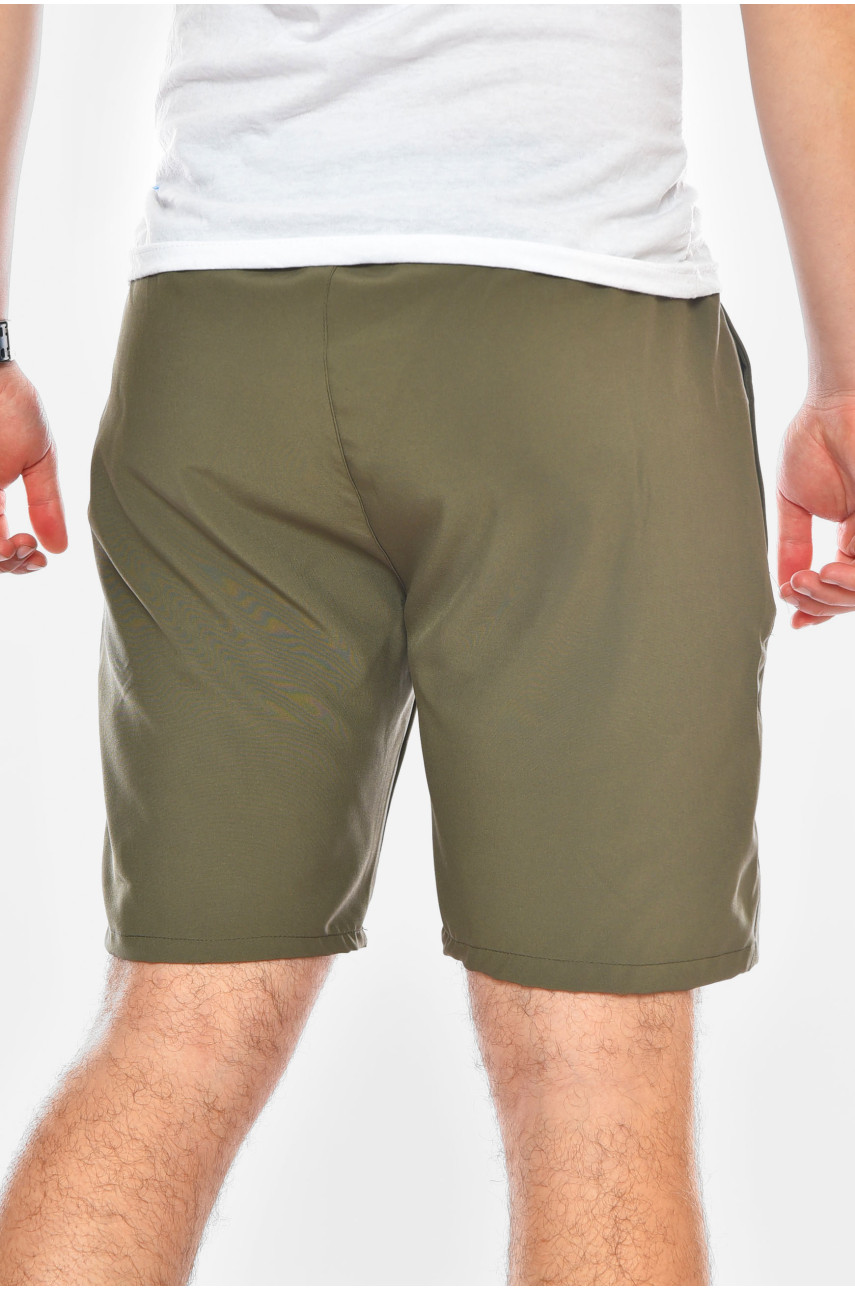 Шорты мужские однотонные цвета хаки 510 200224