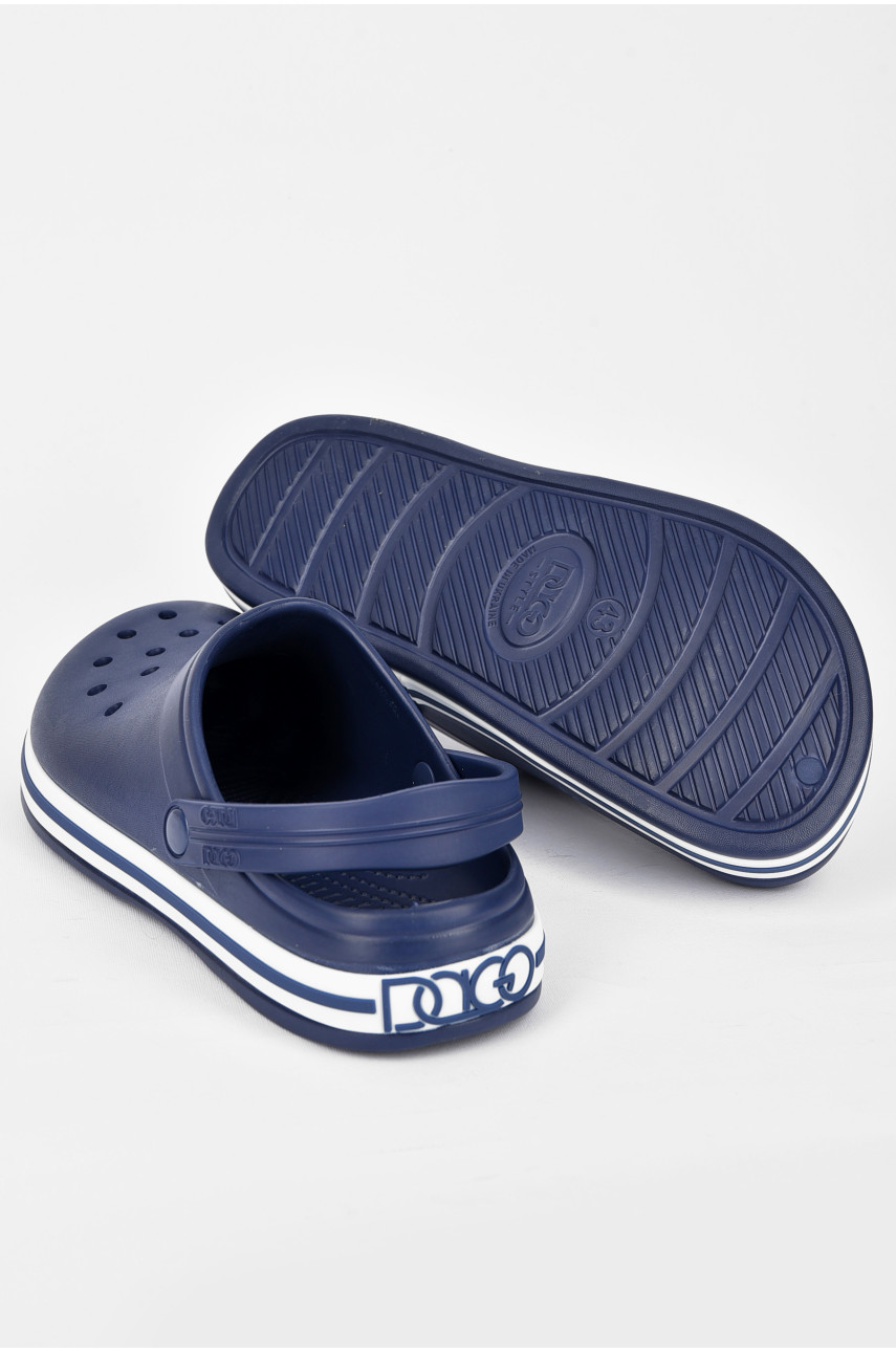 Кроксы мужские темно-синего цвета 520 200229