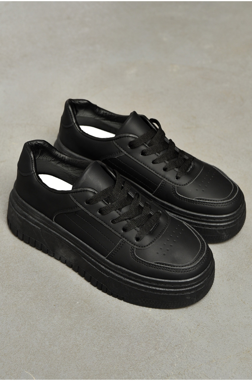 Кросівки жіночі чорного кольору 981-2 200234