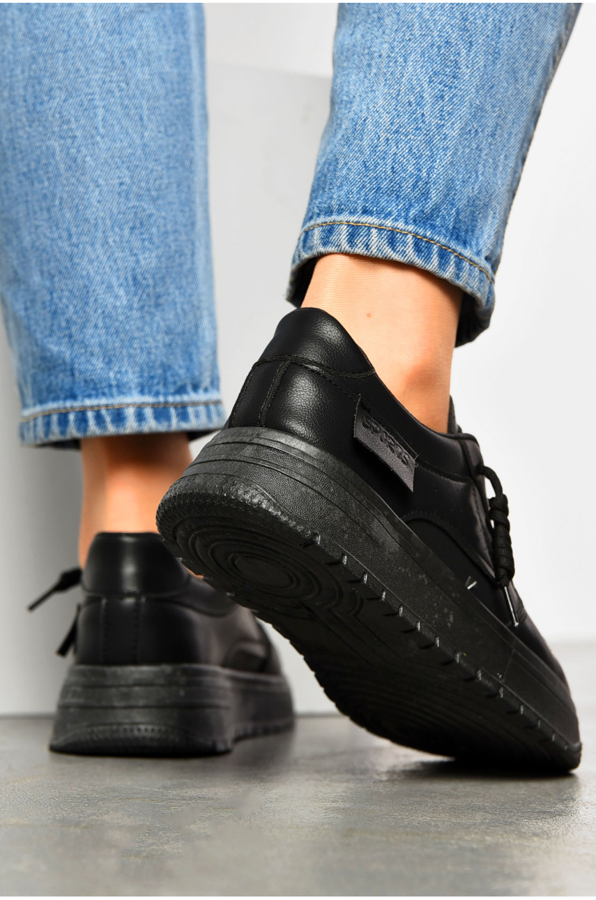 Кросівки жіночі чорного кольору 950-2 200242