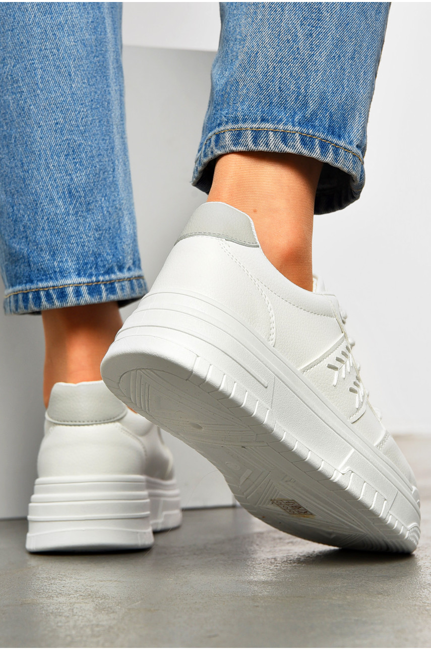 Кросівки жіночі білого кольору 956-2 200245 Кросівки жіночі білого кольору 956-2 200245