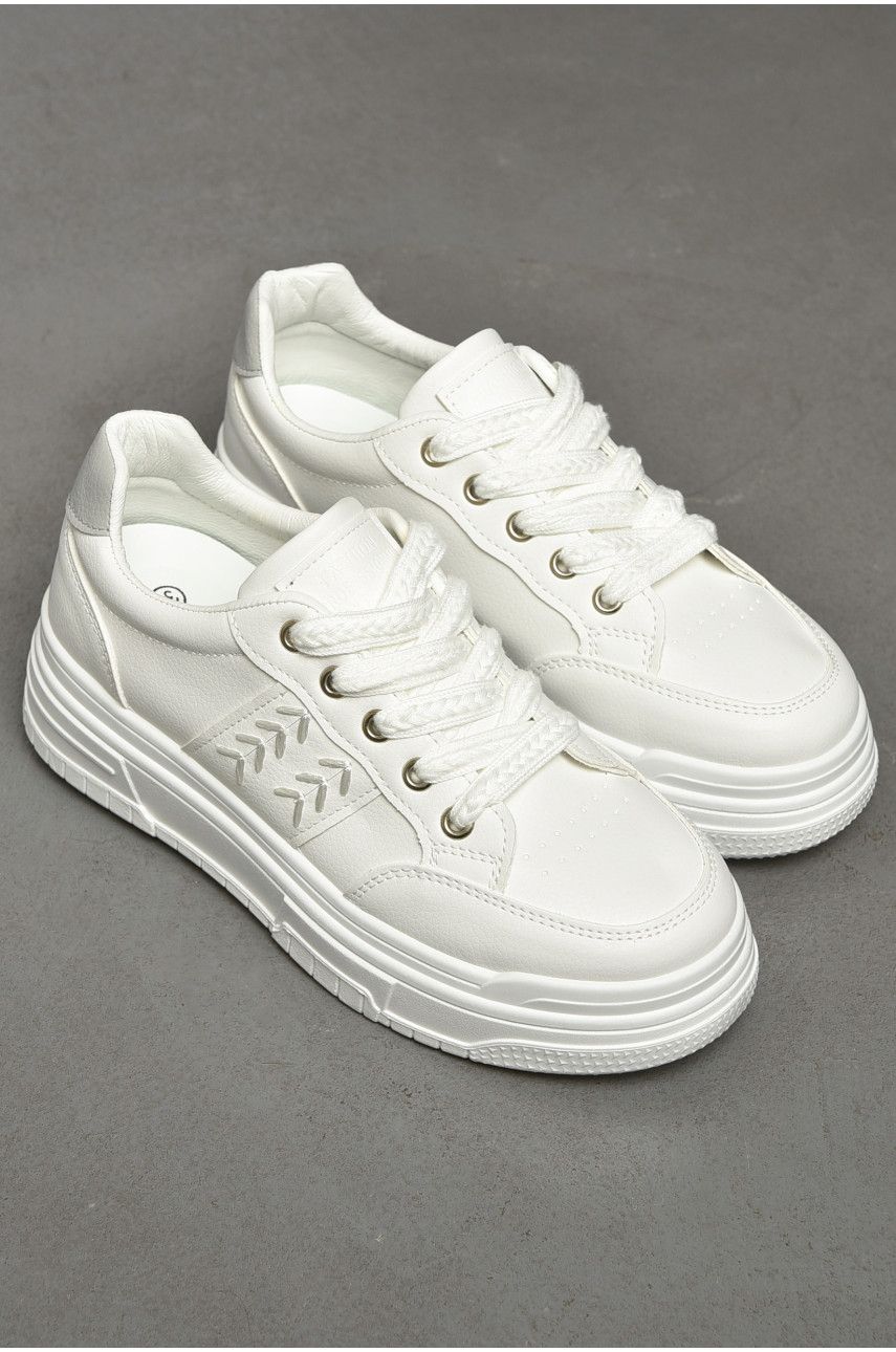 Кросівки жіночі білого кольору 956-2 200245 Кросівки жіночі білого кольору 956-2 200245