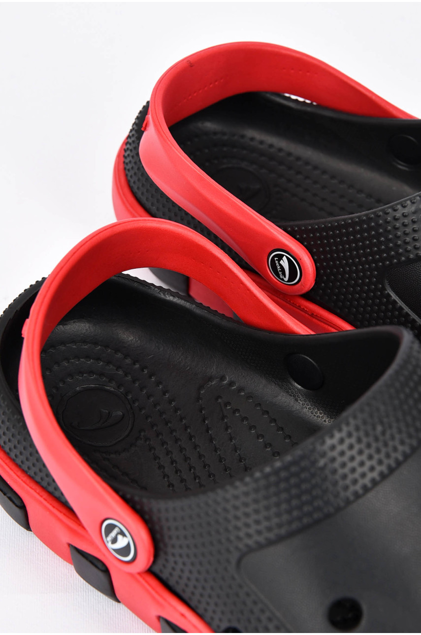 Крокси чоловічі чорного кольору 3022-401 200247 Крокси чоловічі чорного кольору 3022-401 200247