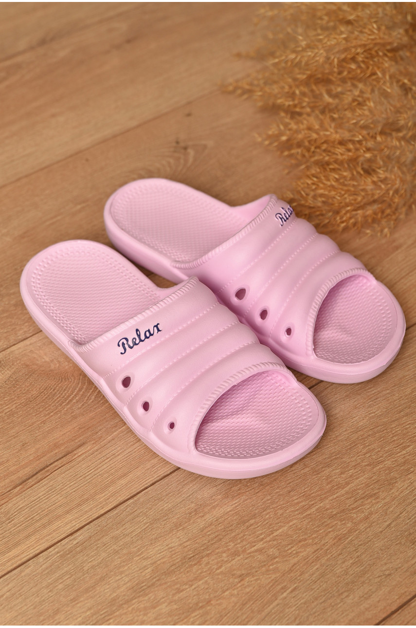 Шльопанці піна жіночі рожевого кольору DS-66 200250 Шльопанці піна жіночі рожевого кольору DS-66 200250