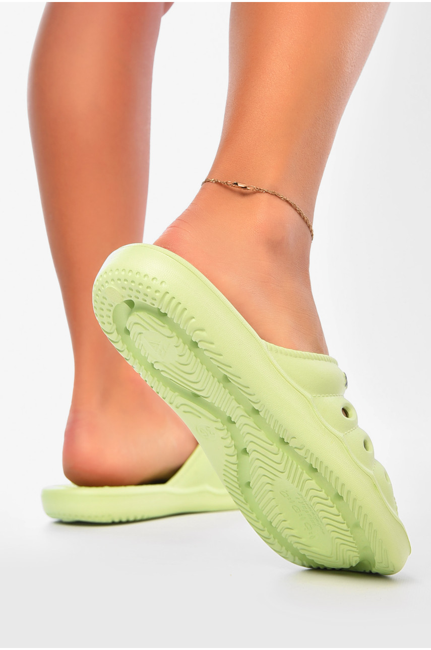 Шльопанці піна жіночі салатового кольору DS-66 200255 Шльопанці піна жіночі салатового кольору DS-66 200255