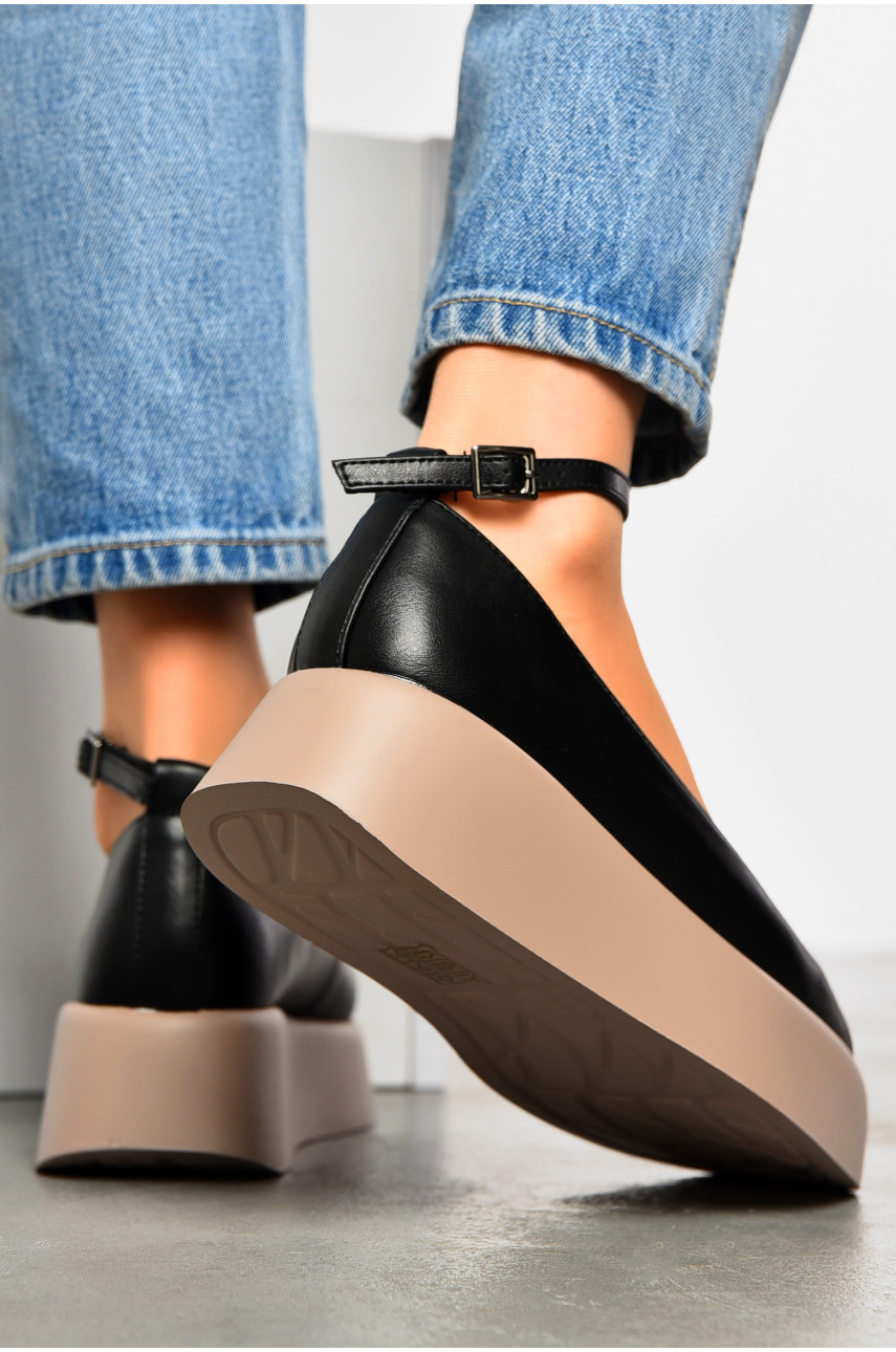 Туфлі жіночі чорного кольору 7020-38 200258