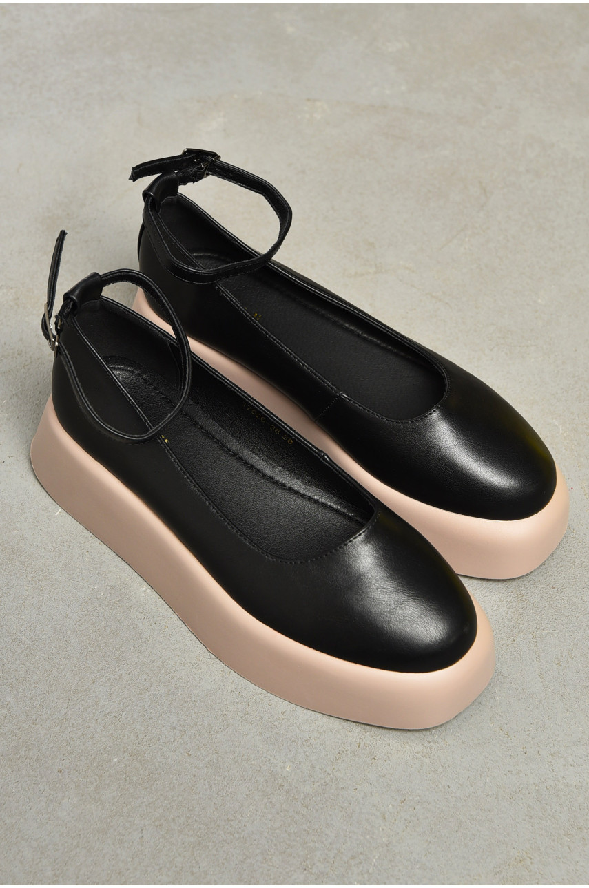 Туфлі жіночі чорного кольору 7020-38 200258