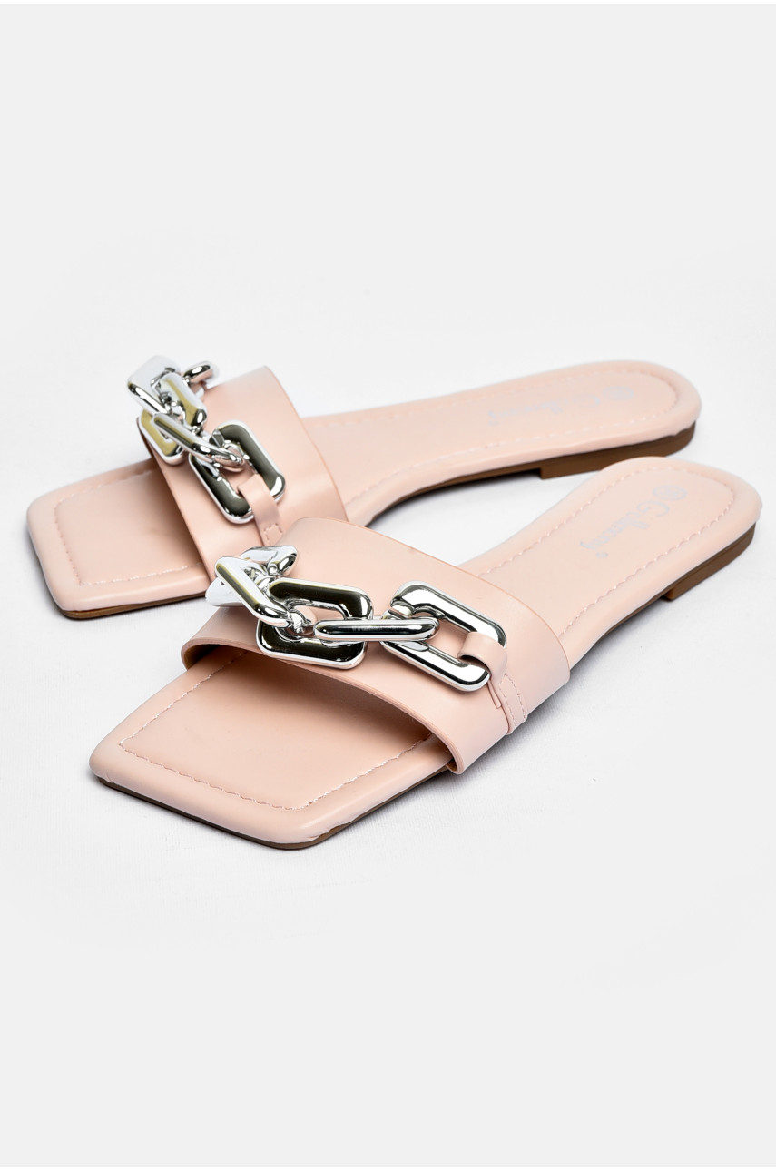 Шльопанці жіночі світло-рожевого кольору 9022-8 200284 Шльопанці жіночі світло-рожевого кольору 9022-8 200284