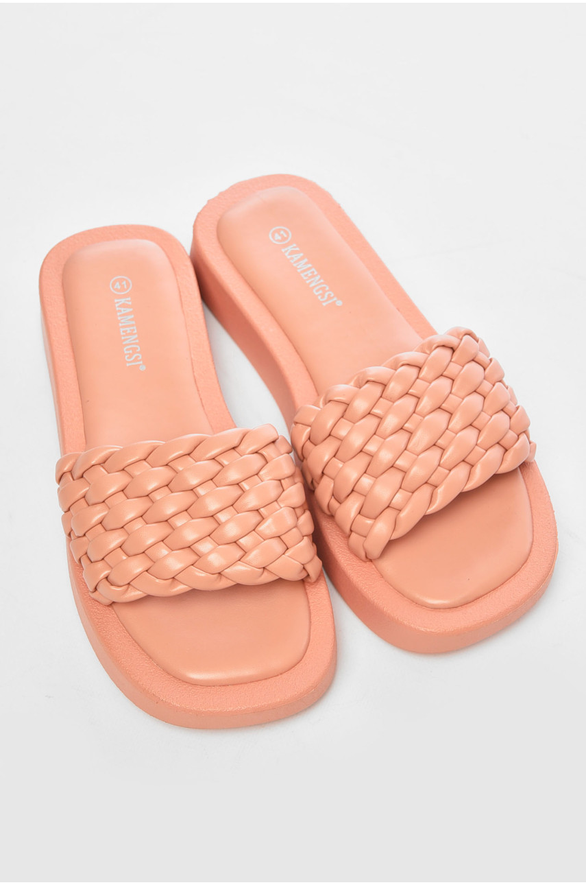 Шльопанці жіночі рожевого кольору S207-2 200289