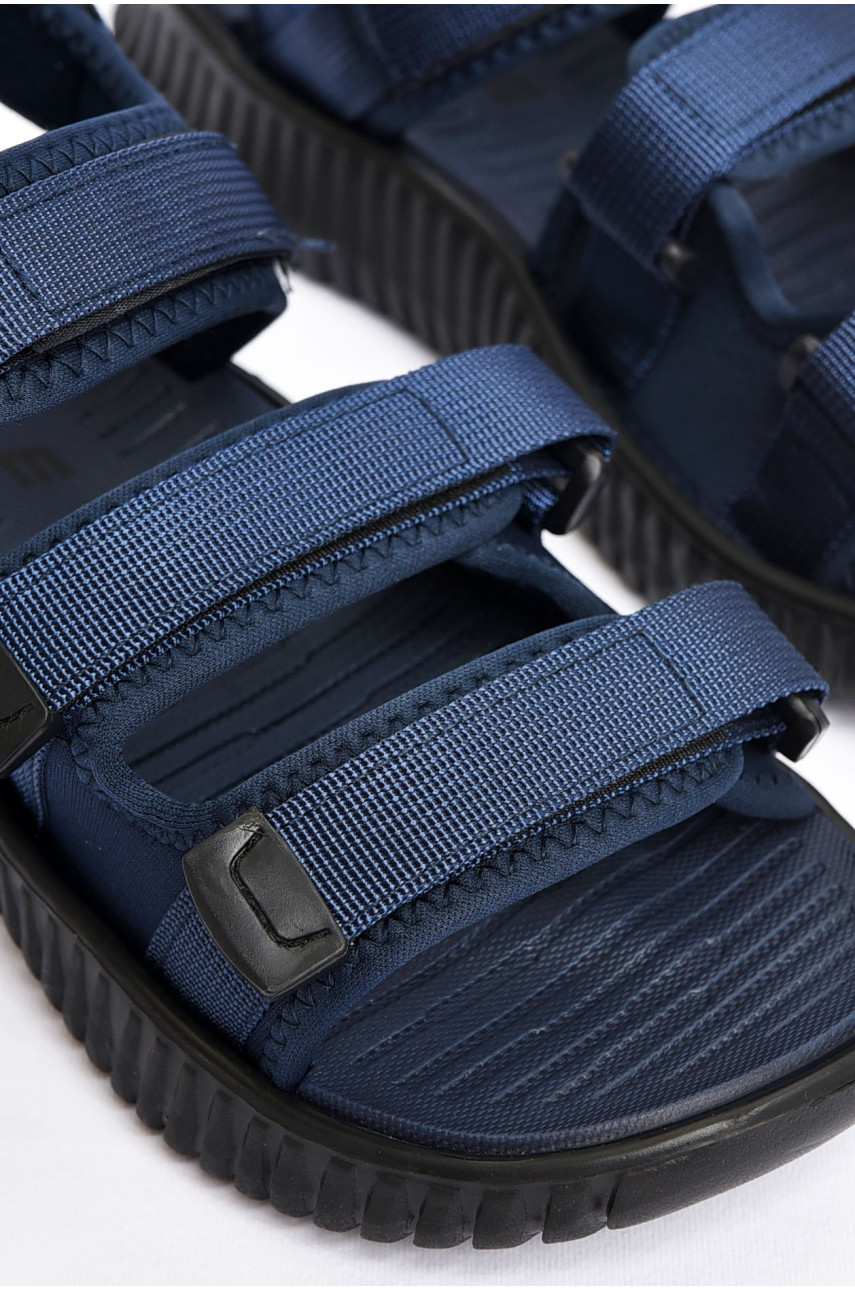 Сандалі чоловічі темно-синього кольору 8505-1 200316