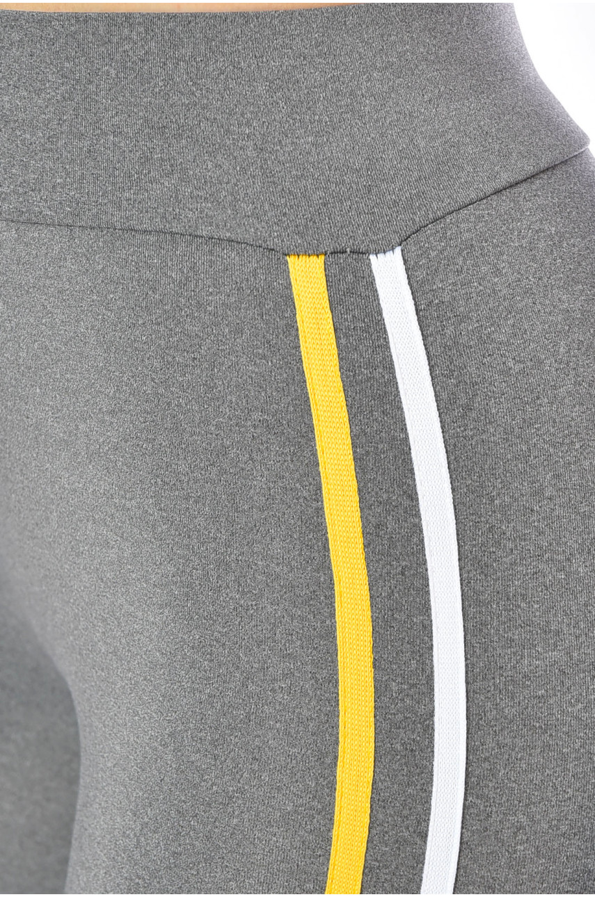 Бриджі жіночі світло-сірого кольору YJ2772 200359