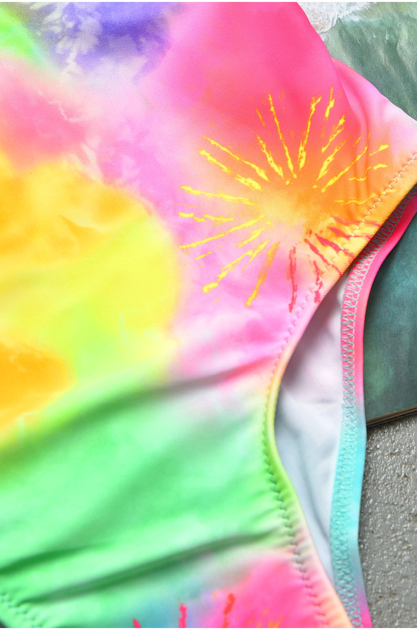 Купальник подростковый разноцветный с принтом XM2104 200379 Купальник подростковый разноцветный с принтом XM2104 200379