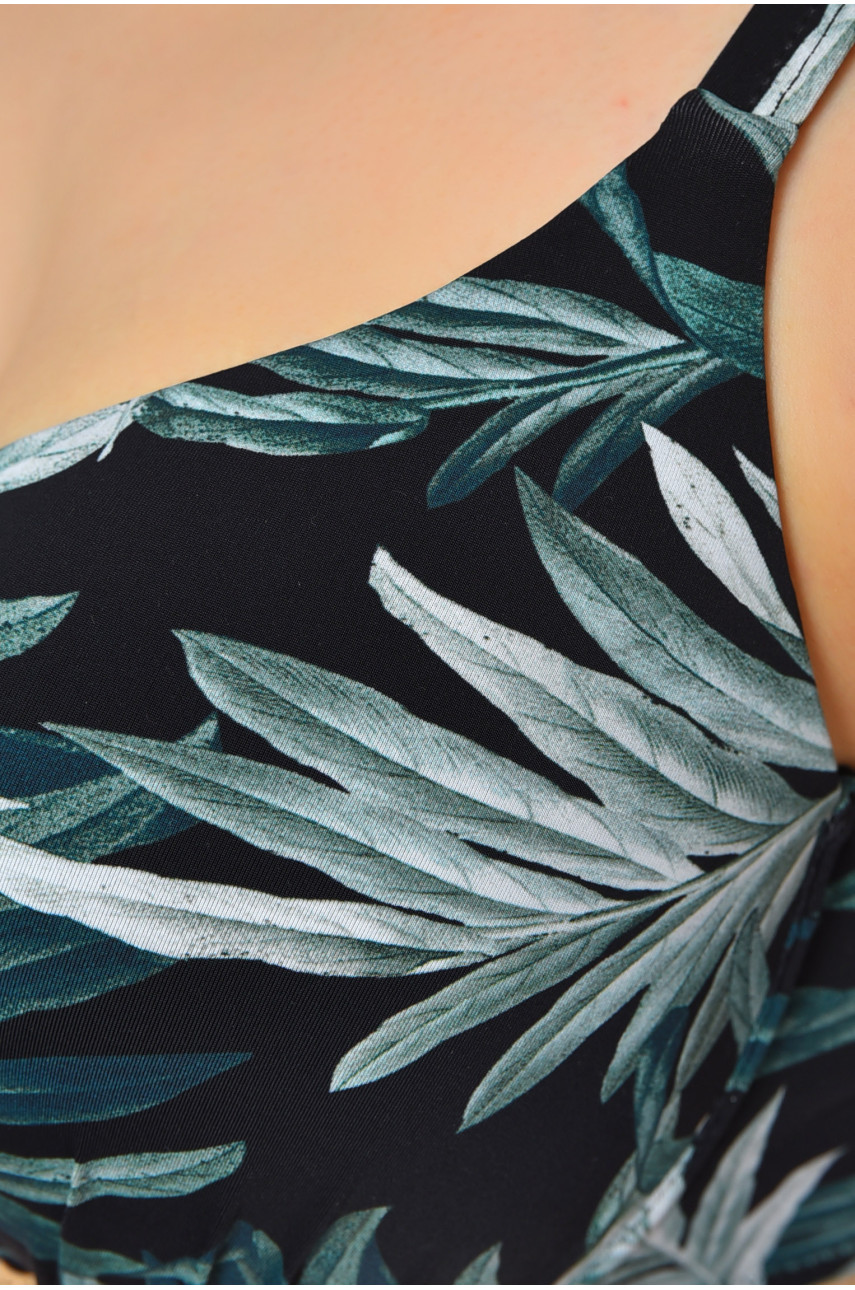 Купальник женский черного цвета с принтом G206 200424 Купальник женский черного цвета с принтом G206 200424