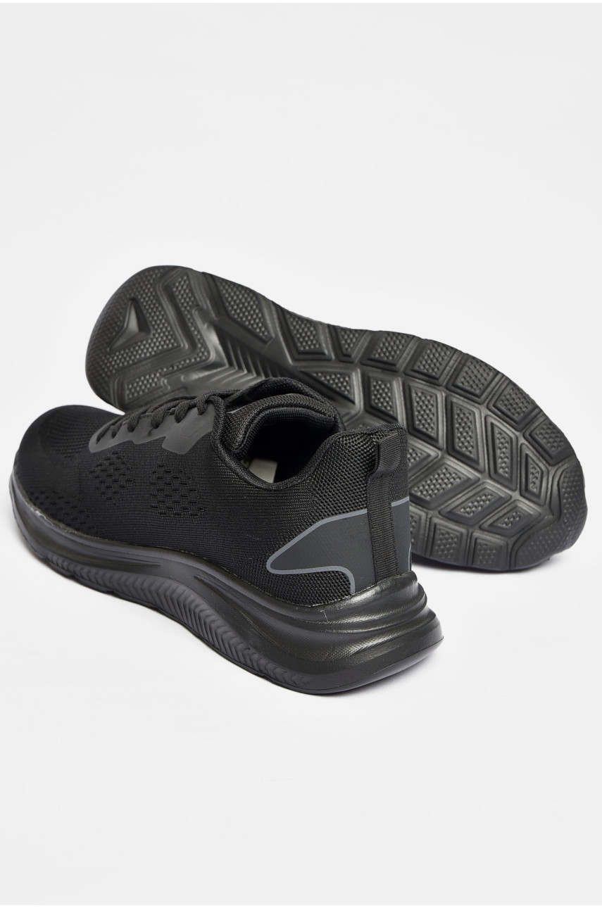 Кроссовки мужские текстиль черного цвета F153 200432