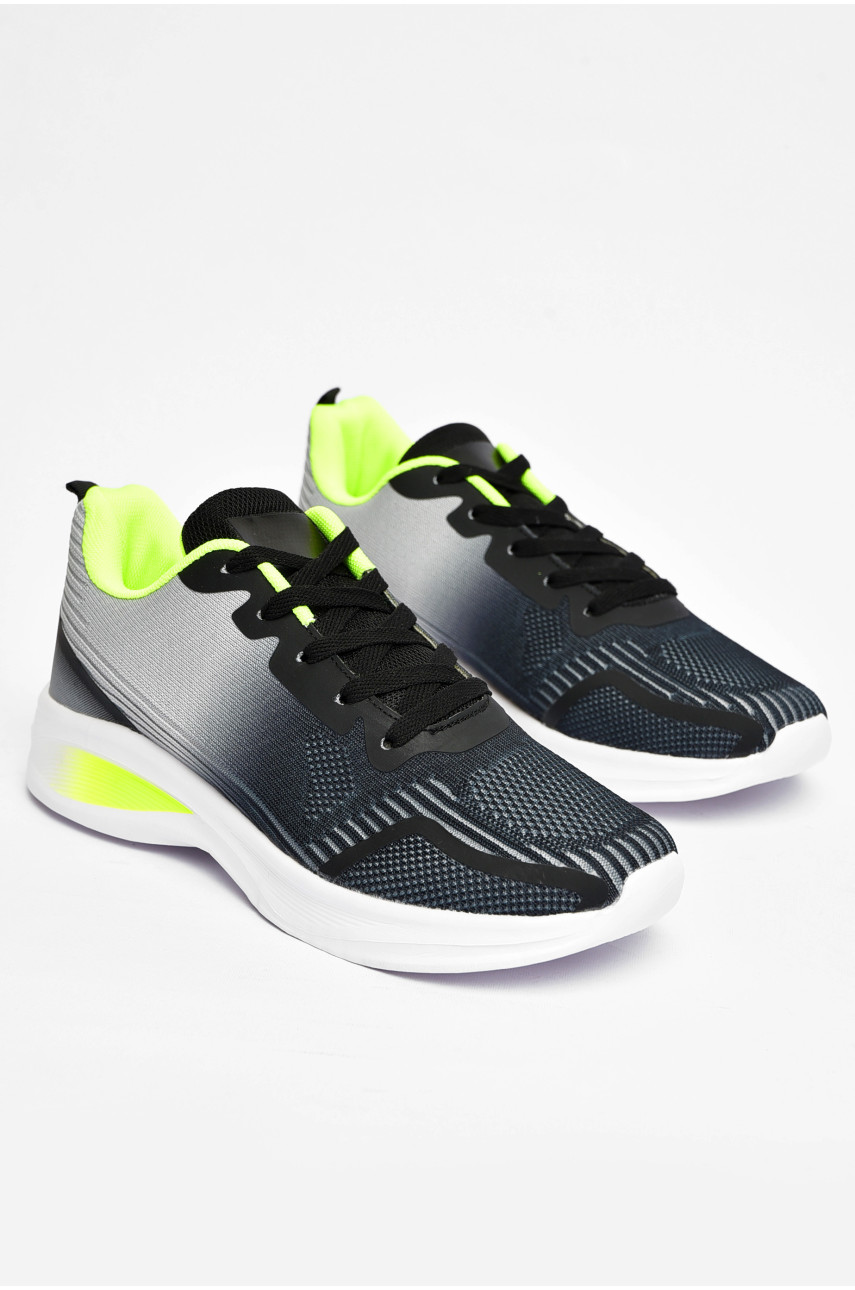 Кроссовки мужские текстиль серого цвета F139 200438