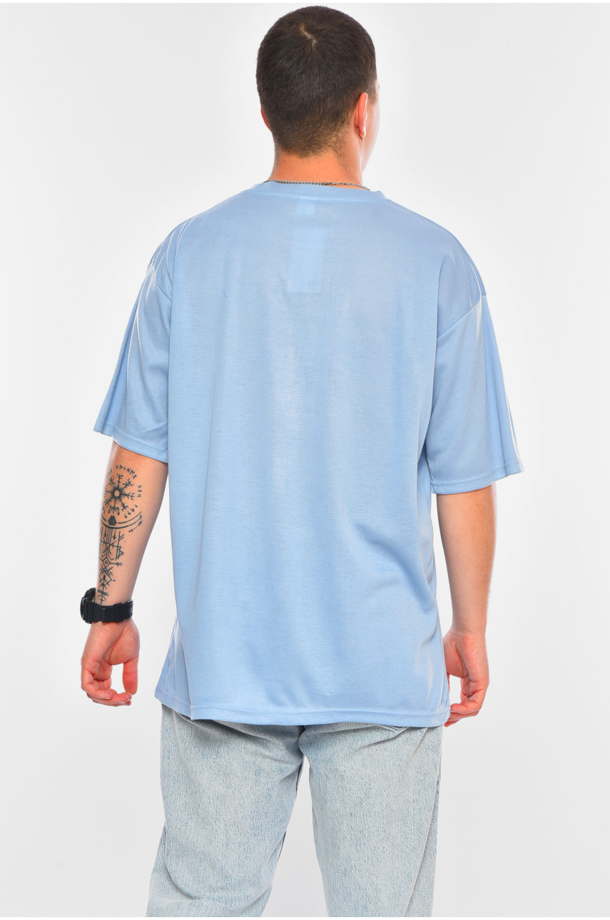 Футболка мужская батальная серого цвета 5F-573-22 200452