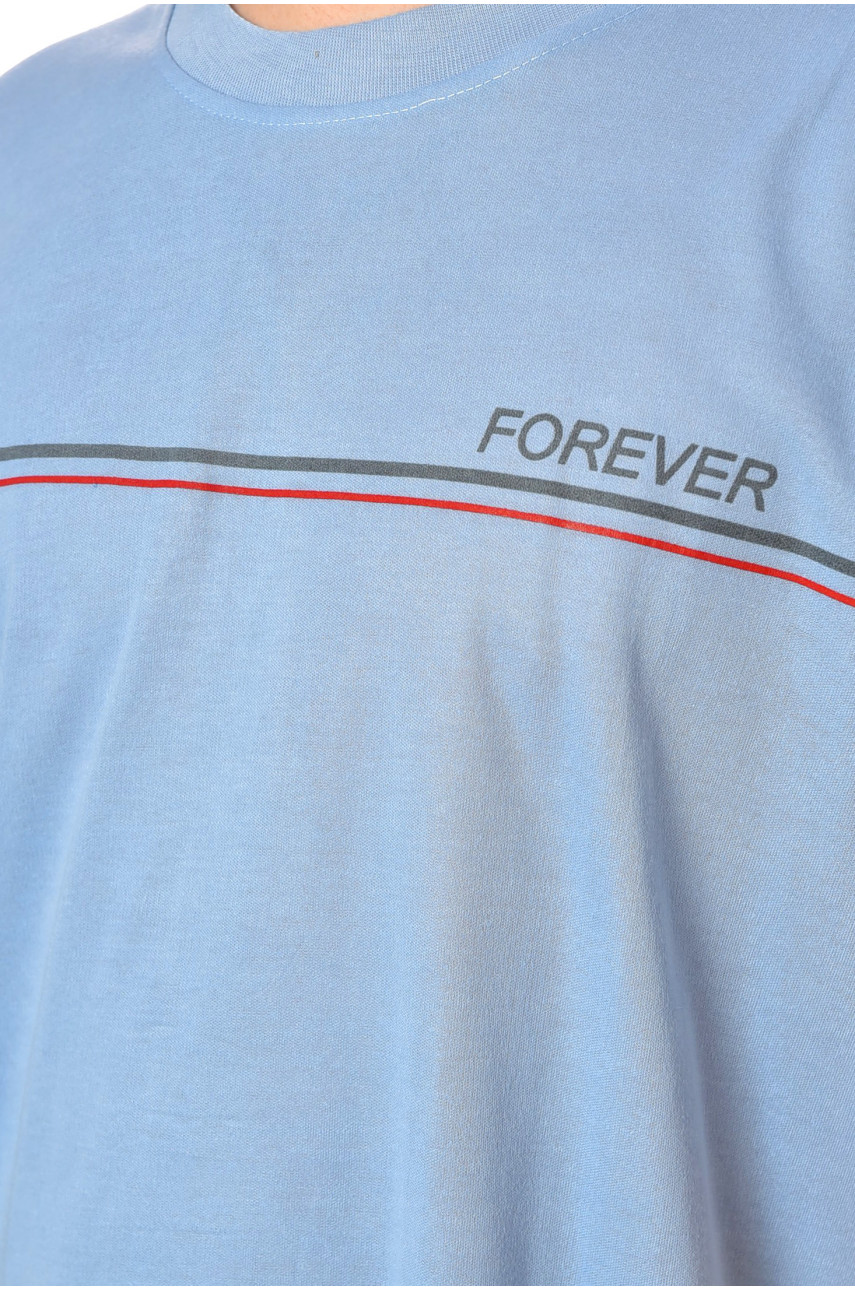 Футболка мужская батальная серого цвета 5F-573-22 200452