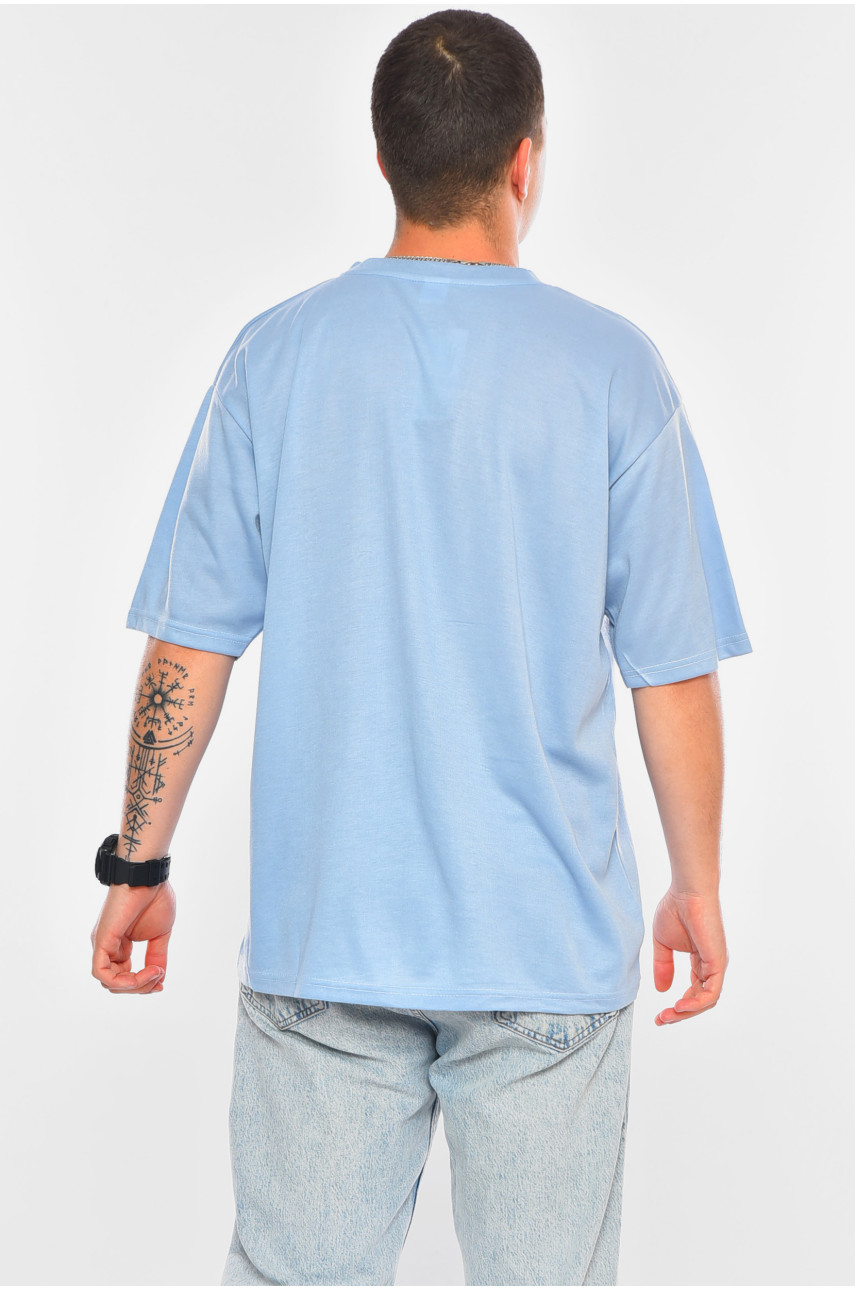 Футболка мужская батальная серого цвета 5F-573-25 200461