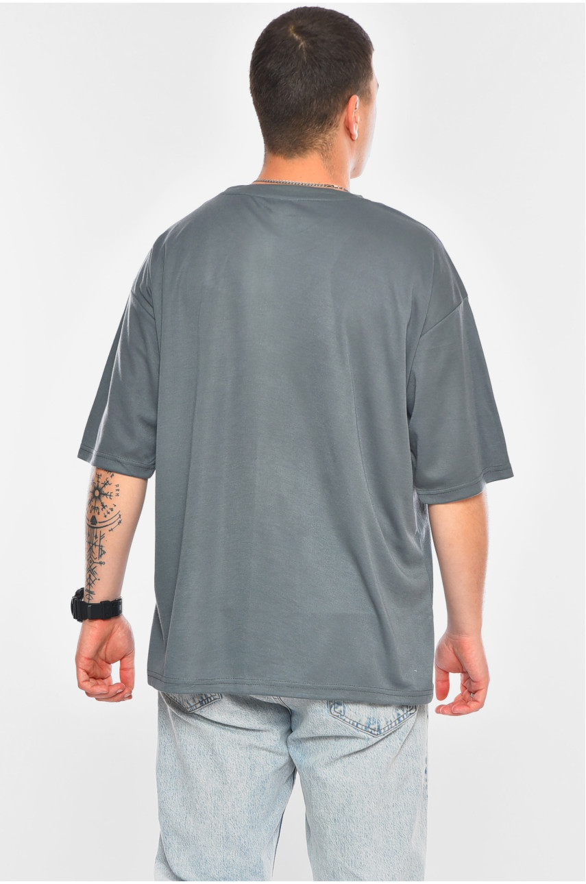 Футболка мужская батальная цвета хаки 5F-573-34 200471