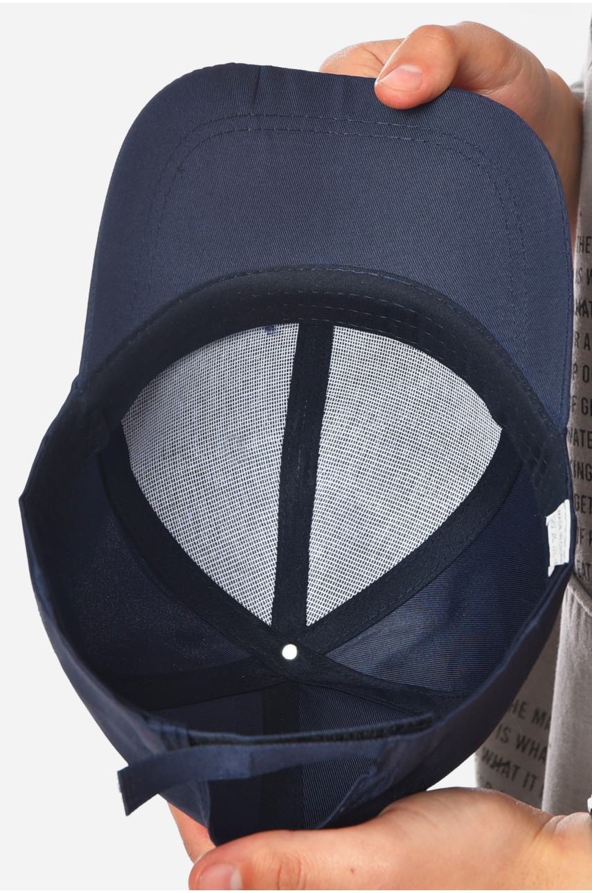 Кепка мужская темно-синего цвета 555 200501 Кепка мужская темно-синего цвета 555 200501