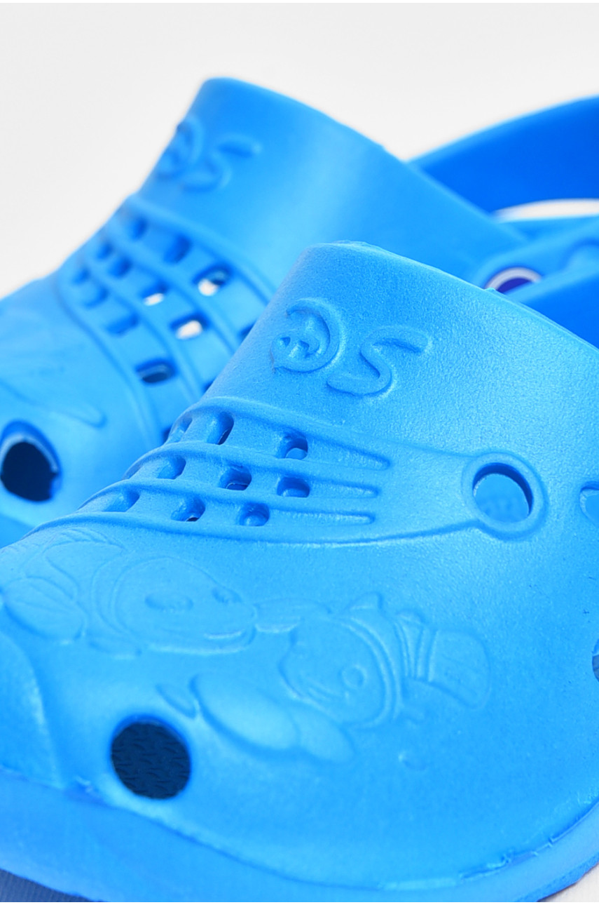 Крокси дитячі синього кольору СД-02 200529