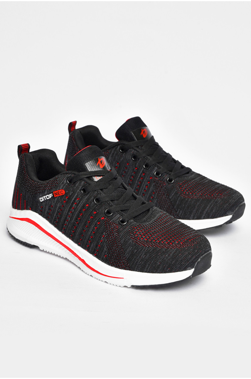 Кросівки чоловічі текстиль чорного кольору А5013-1 200556