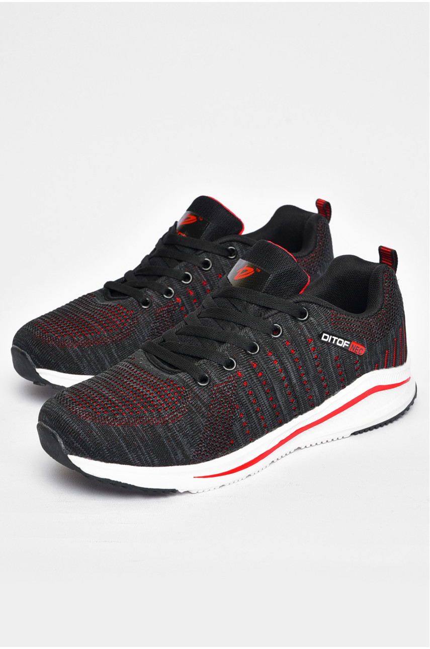 Кросівки чоловічі текстиль чорного кольору А5013-1 200556