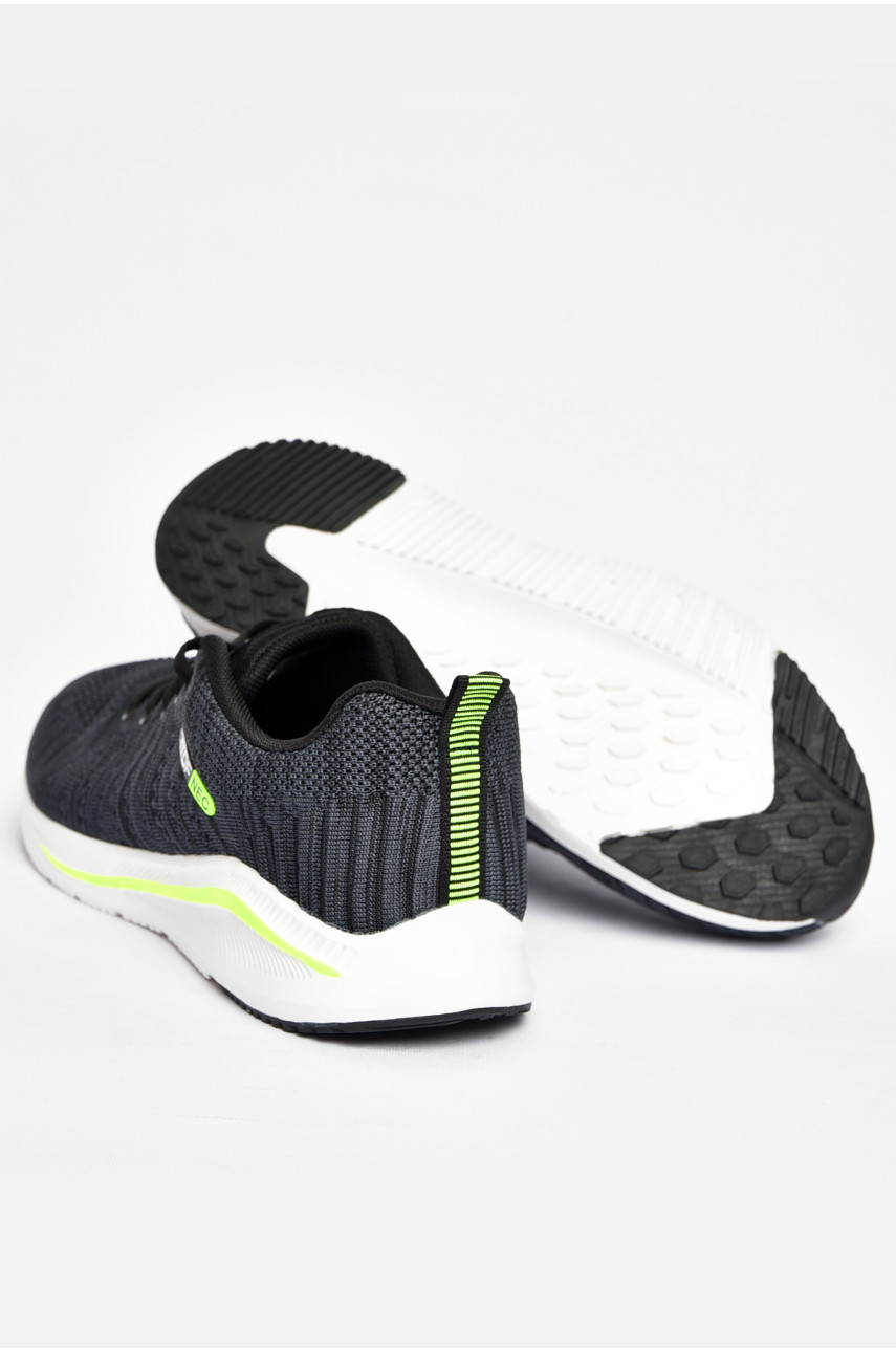 Кросівки чоловічі текстиль темно-синього кольору А5013-3 200557