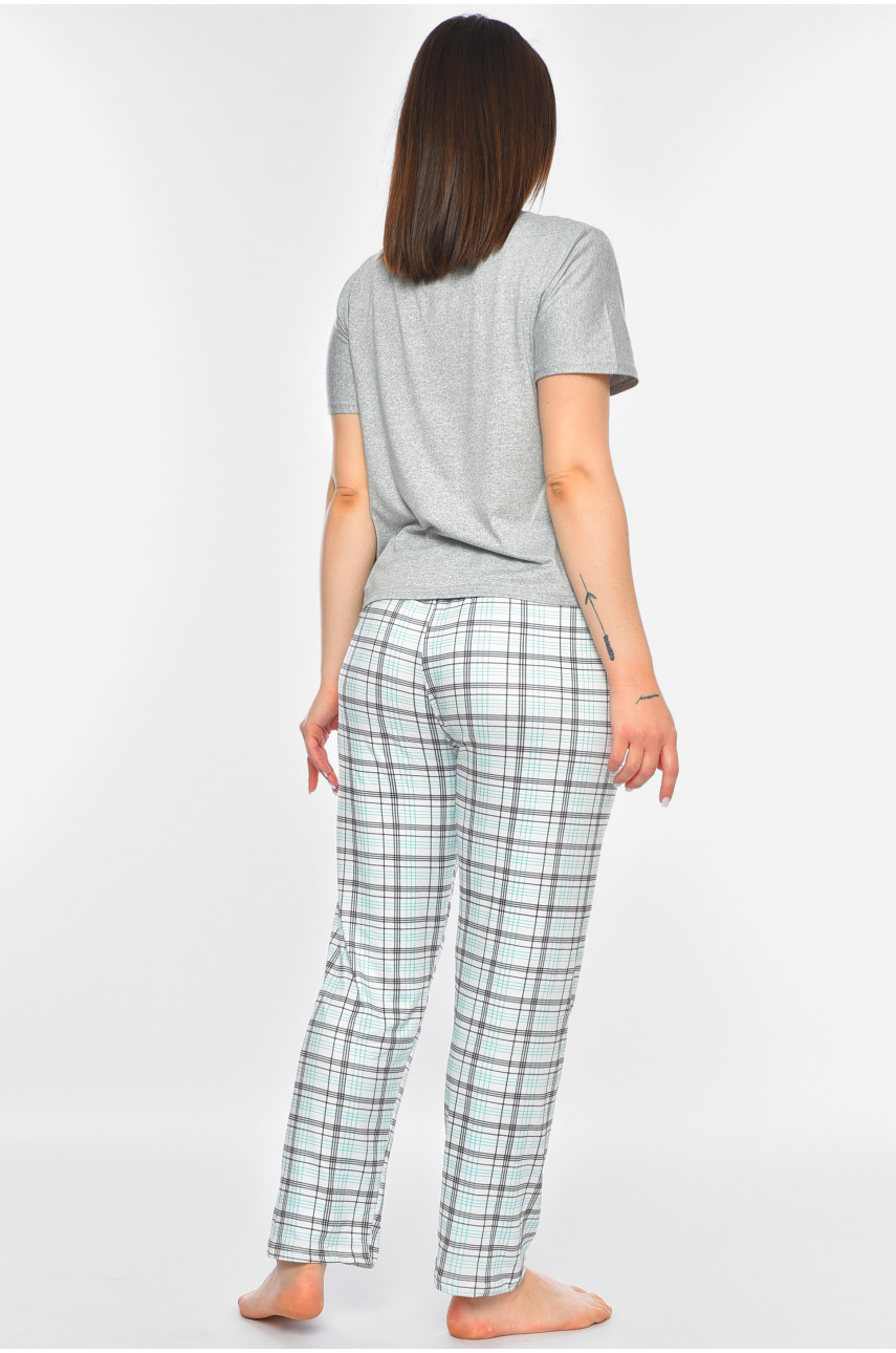 Пижама женская серого цвета N60030 200565 Пижама женская серого цвета N60030 200565
