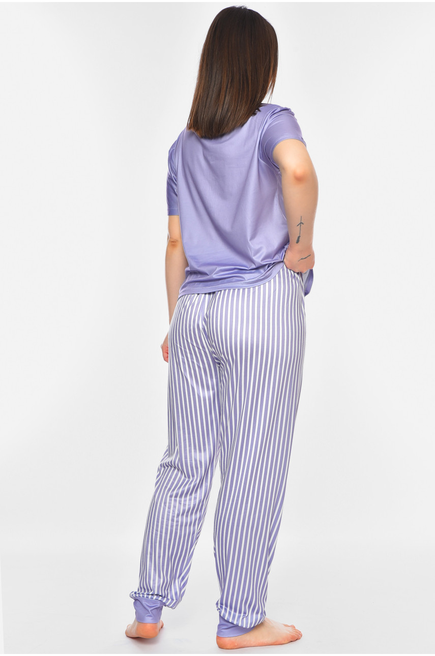 Піжама жіноча бузкового кольору N60039 200567