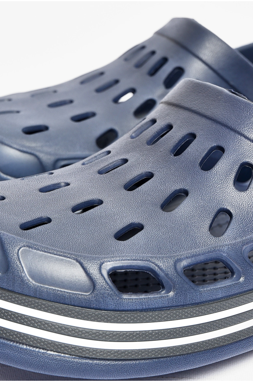 Кроксы мужские темно-синего цвета 251 200568