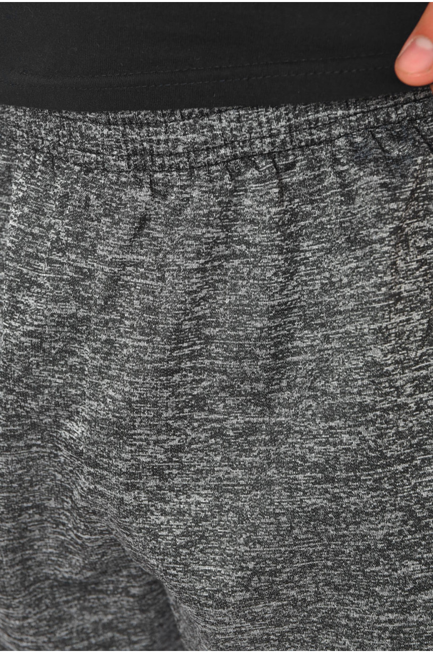 Шорти чоловічі батальні темно-сірого кольору 200578 Шорти чоловічі батальні темно-сірого кольору 200578