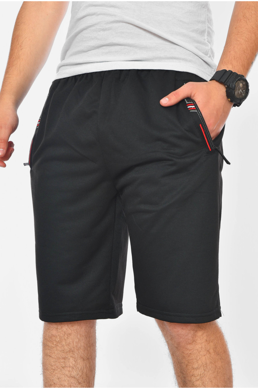 Шорты мужские черного цвета Y6591 200585 Шорты мужские черного цвета Y6591 200585
