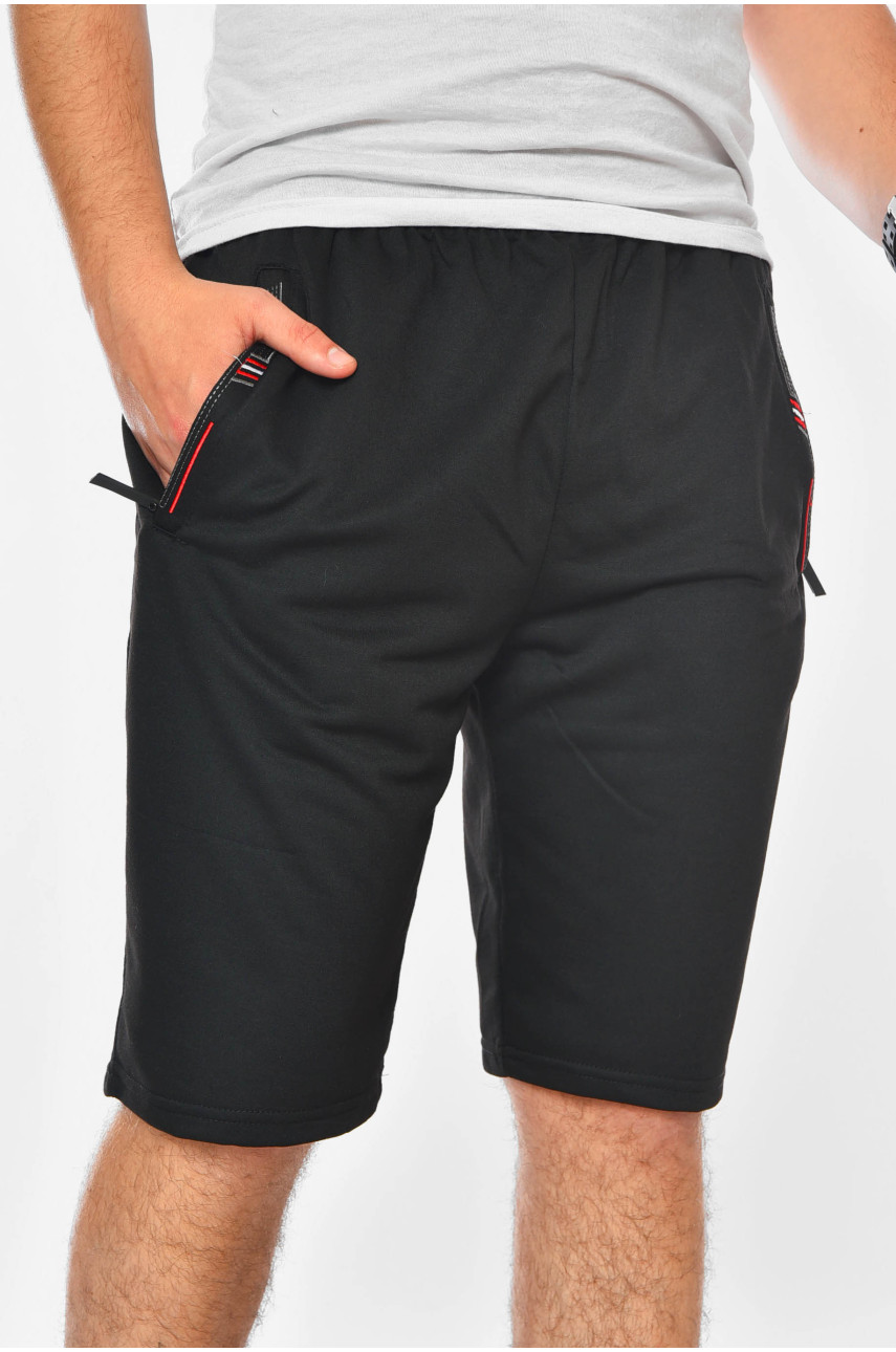 Шорты мужские черного цвета Y6591 200585 Шорты мужские черного цвета Y6591 200585
