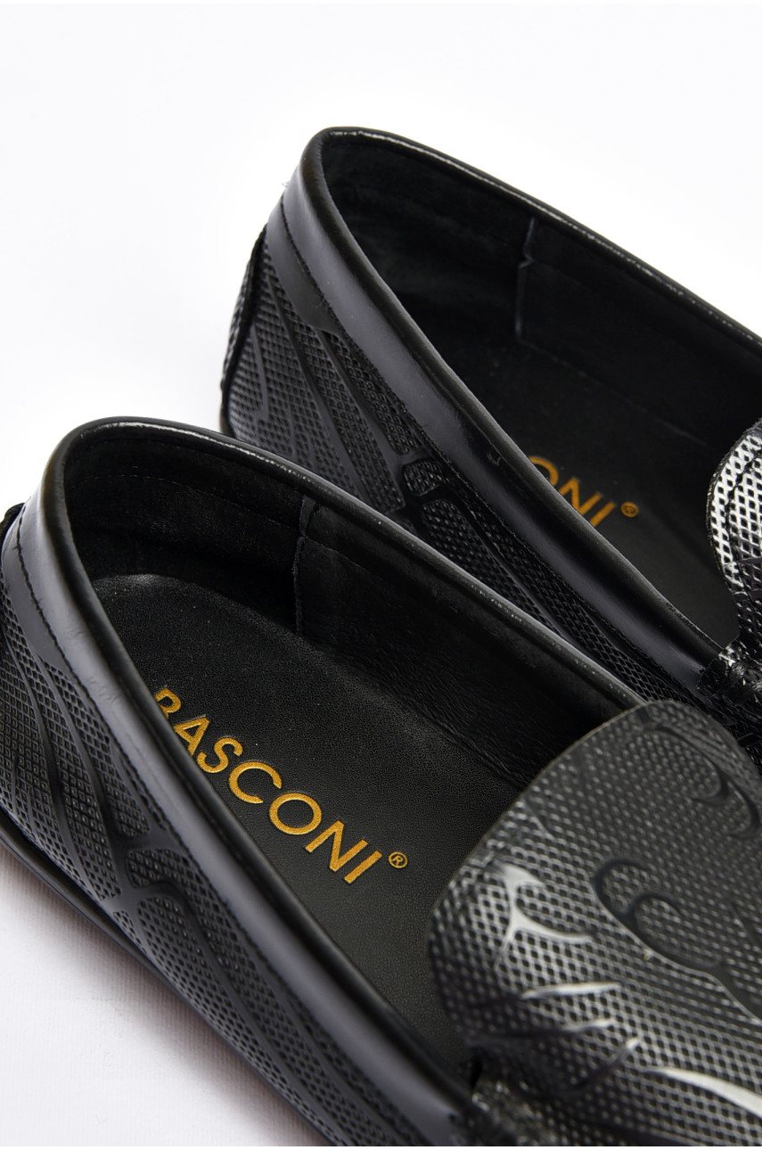 Туфли мужские черного цвета 7174 200596