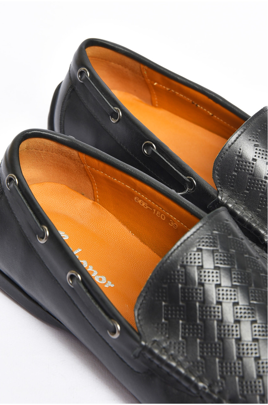 Туфлі чоловічі чорного кольору 7141 200597