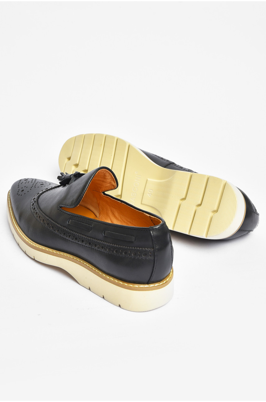 Туфлі чоловічі чорного кольору 7173 200606