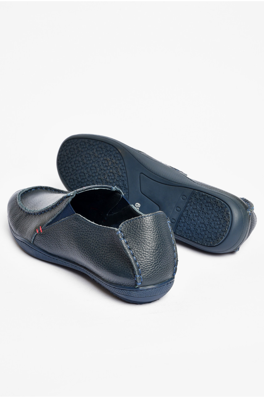 Туфлі чоловічі синього кольору 7123 200615