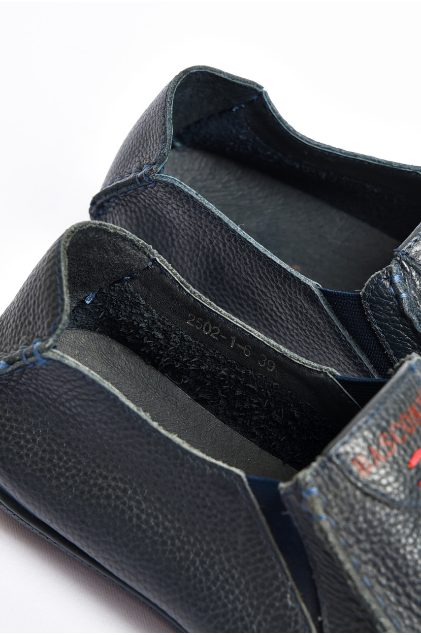 Туфлі чоловічі синього кольору 7123 200615