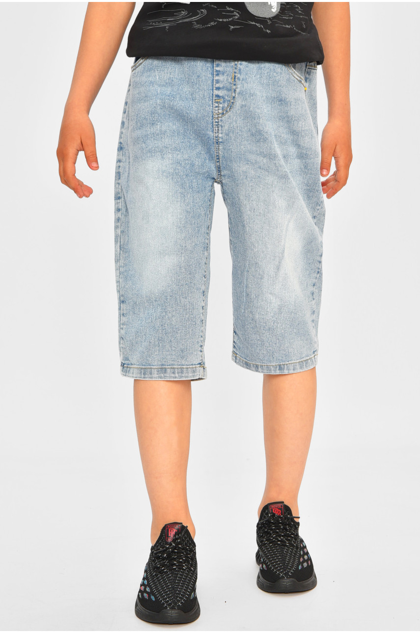 Бриджі дитячі для хлопчика блакитного кольору 8804 200699