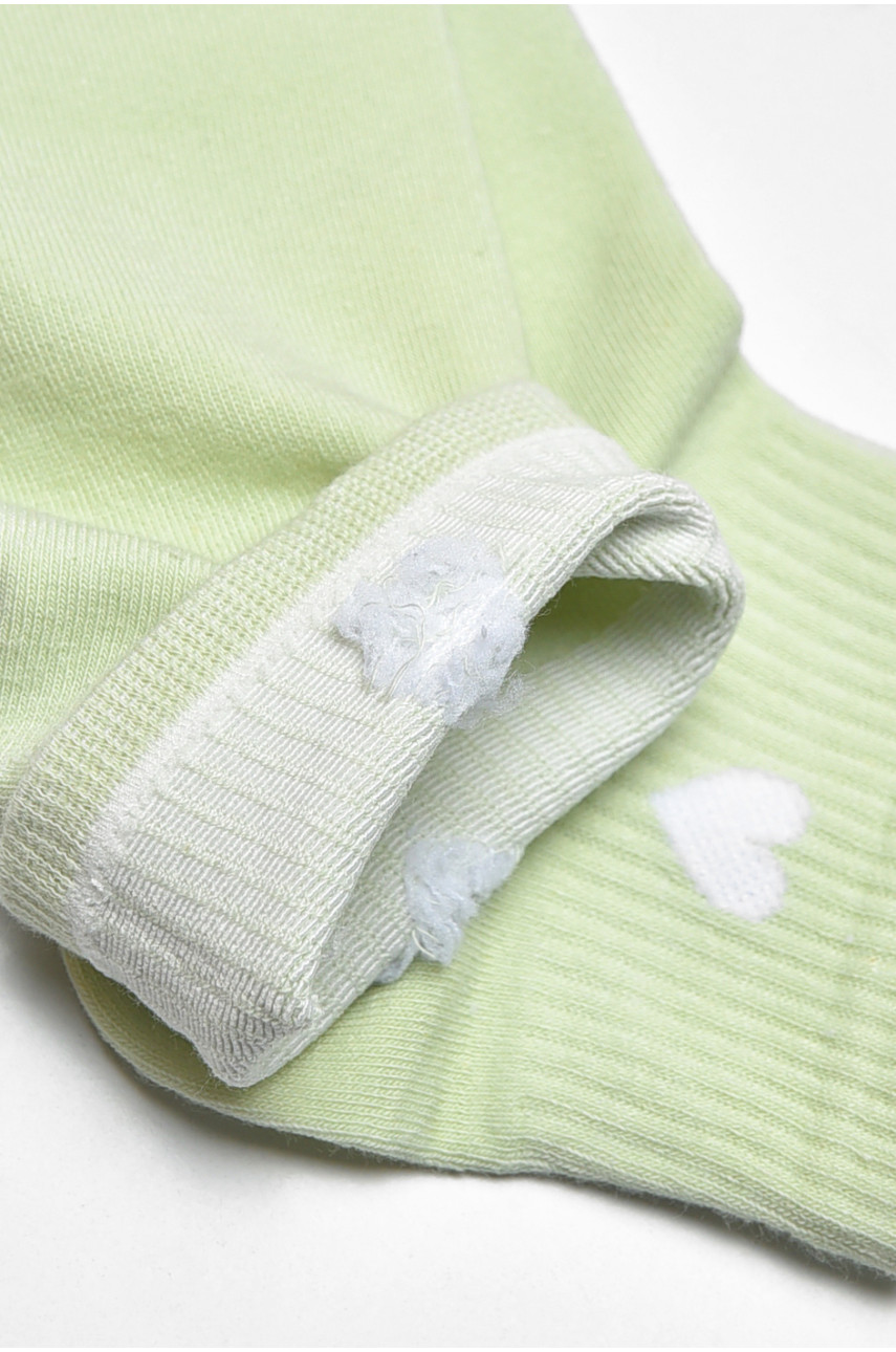 Носки женские демисезонные спортивные мятного цвета C1064-15 200721