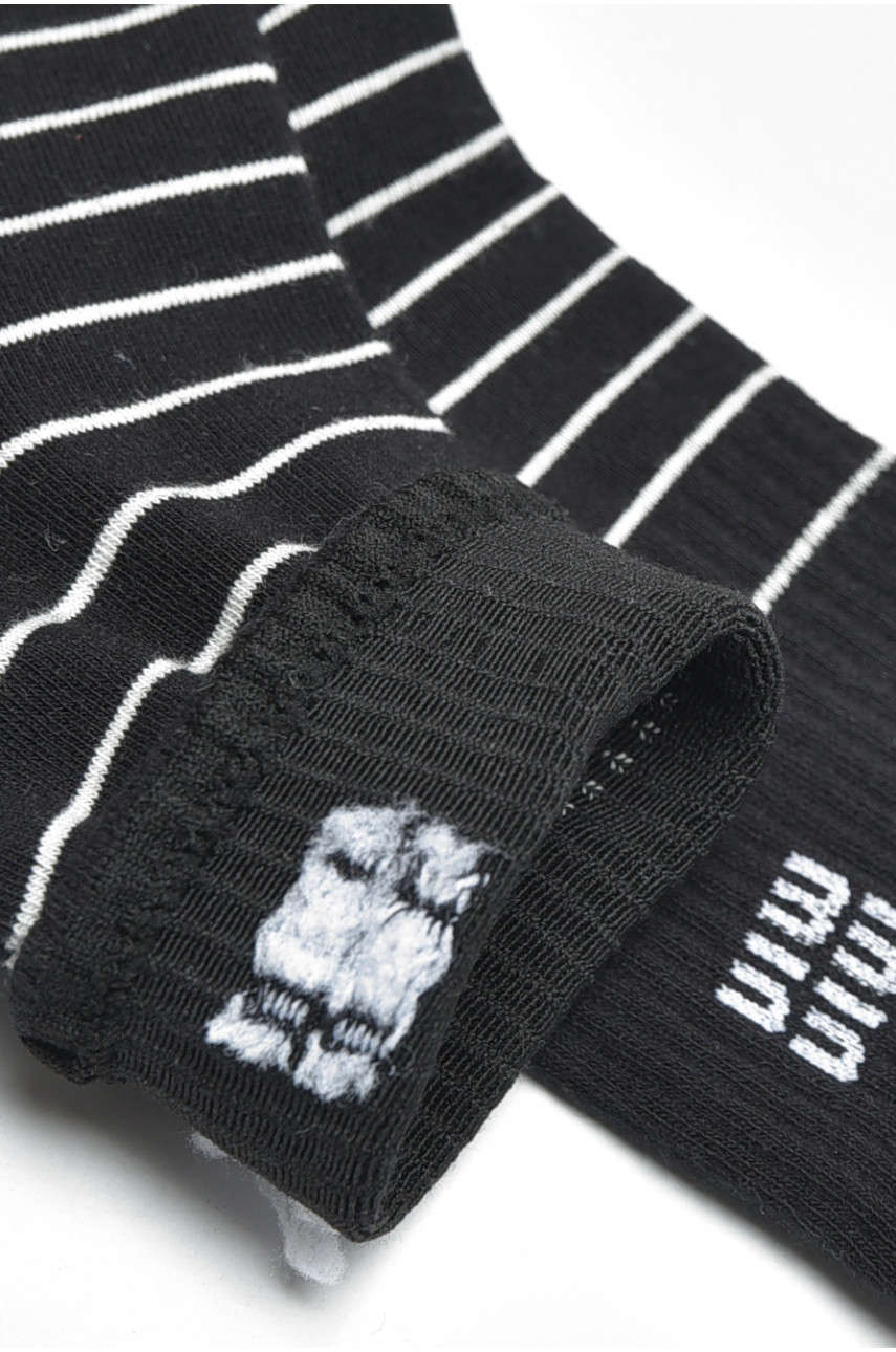 Носки женские демисезонные черного цвета BY899 200742 Носки женские демисезонные черного цвета BY899 200742