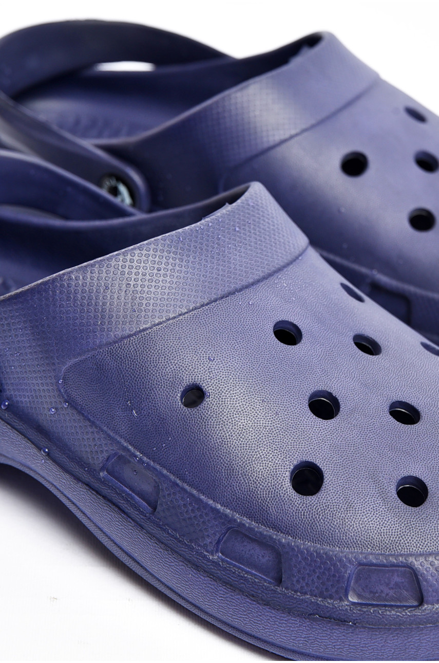 Кроксы мужские темно-синего цвета ТС-ТС 200747