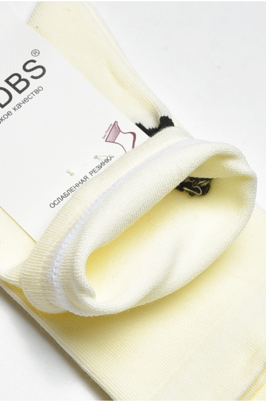 Носки женские демисезонные молочного цвета BJ006 200769