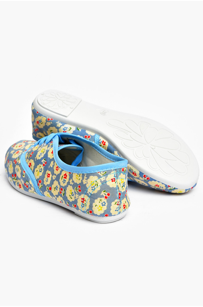 Мокасини дитячі блакитного кольору 251-57а 200775