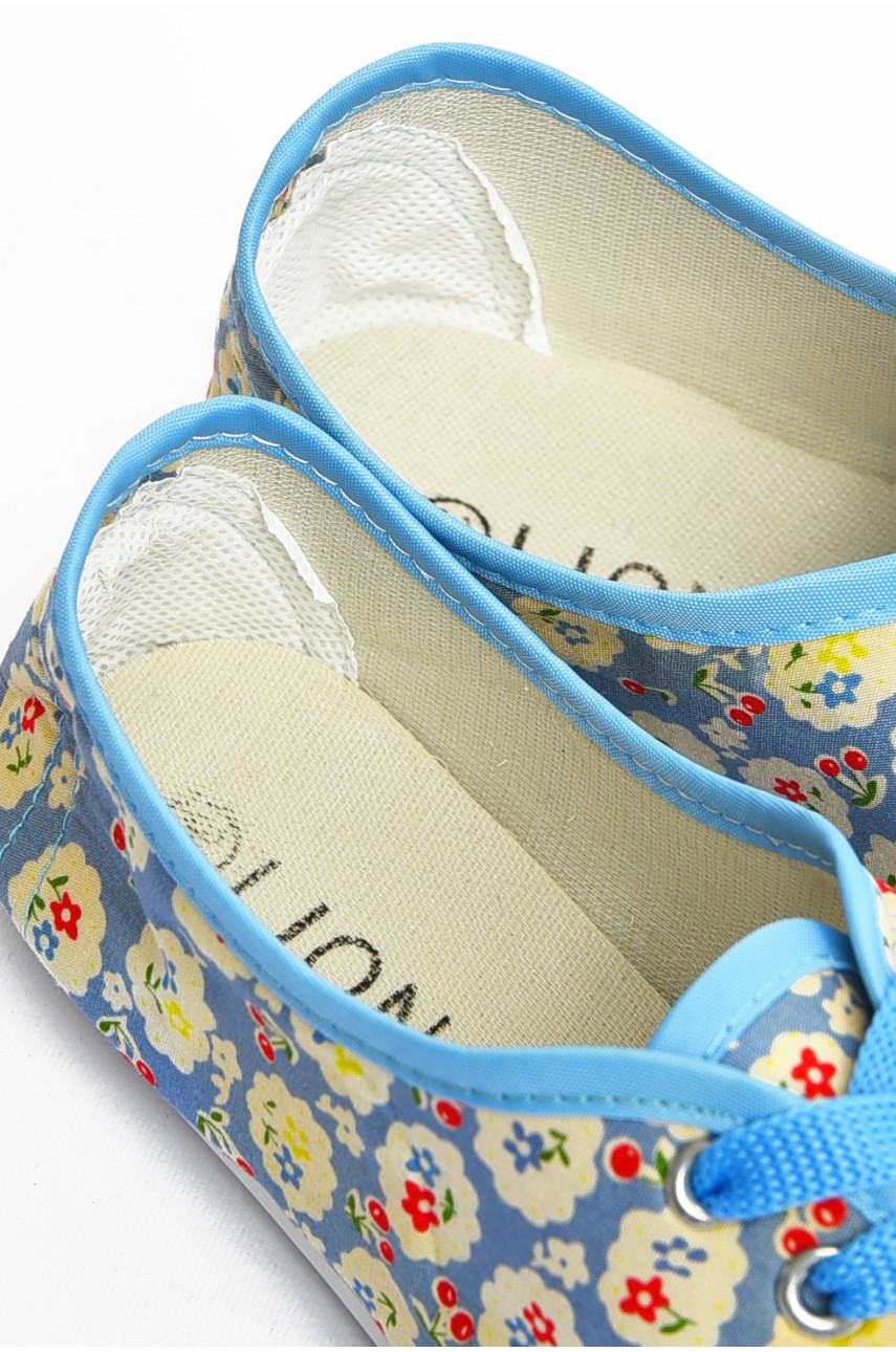 Мокасини дитячі блакитного кольору 251-57а 200775