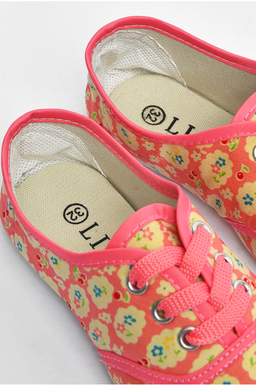 Мокасини дитячі рожевого кольору 251-57а 200778