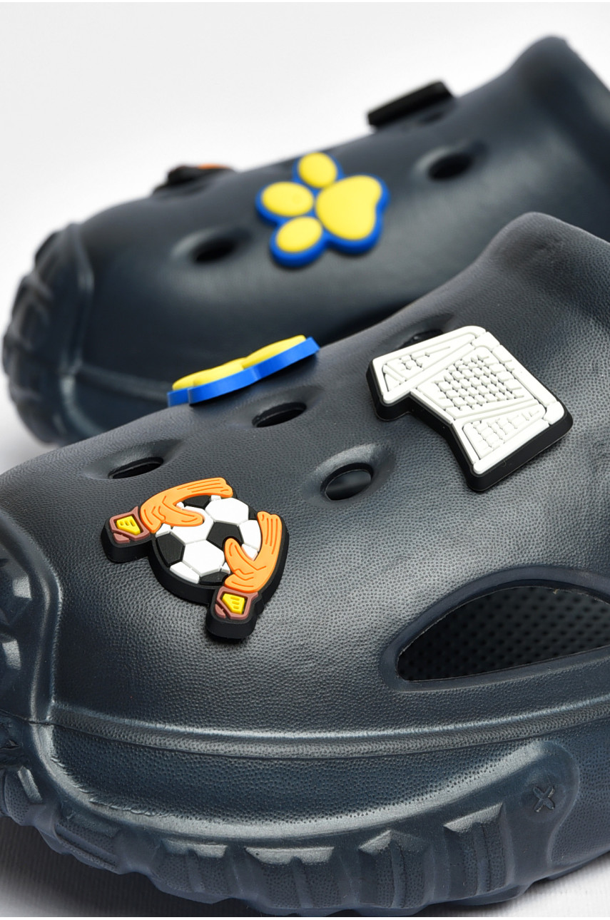 Крокси дитячі темно-синього кольору 3001 200825