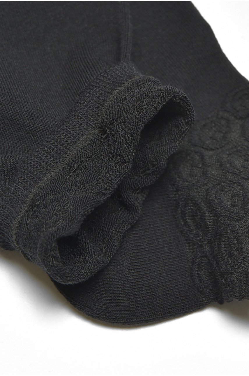 Шкарпетки жіночі демісезонні спортивні чорного кольору C3337 200826 Шкарпетки жіночі демісезонні спортивні чорного кольору C3337 200826