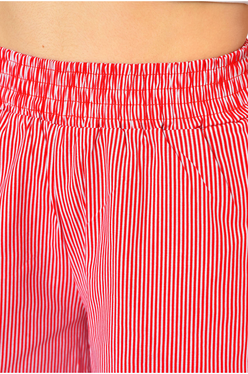 Шорти жіночі червоного кольору 1319 200913